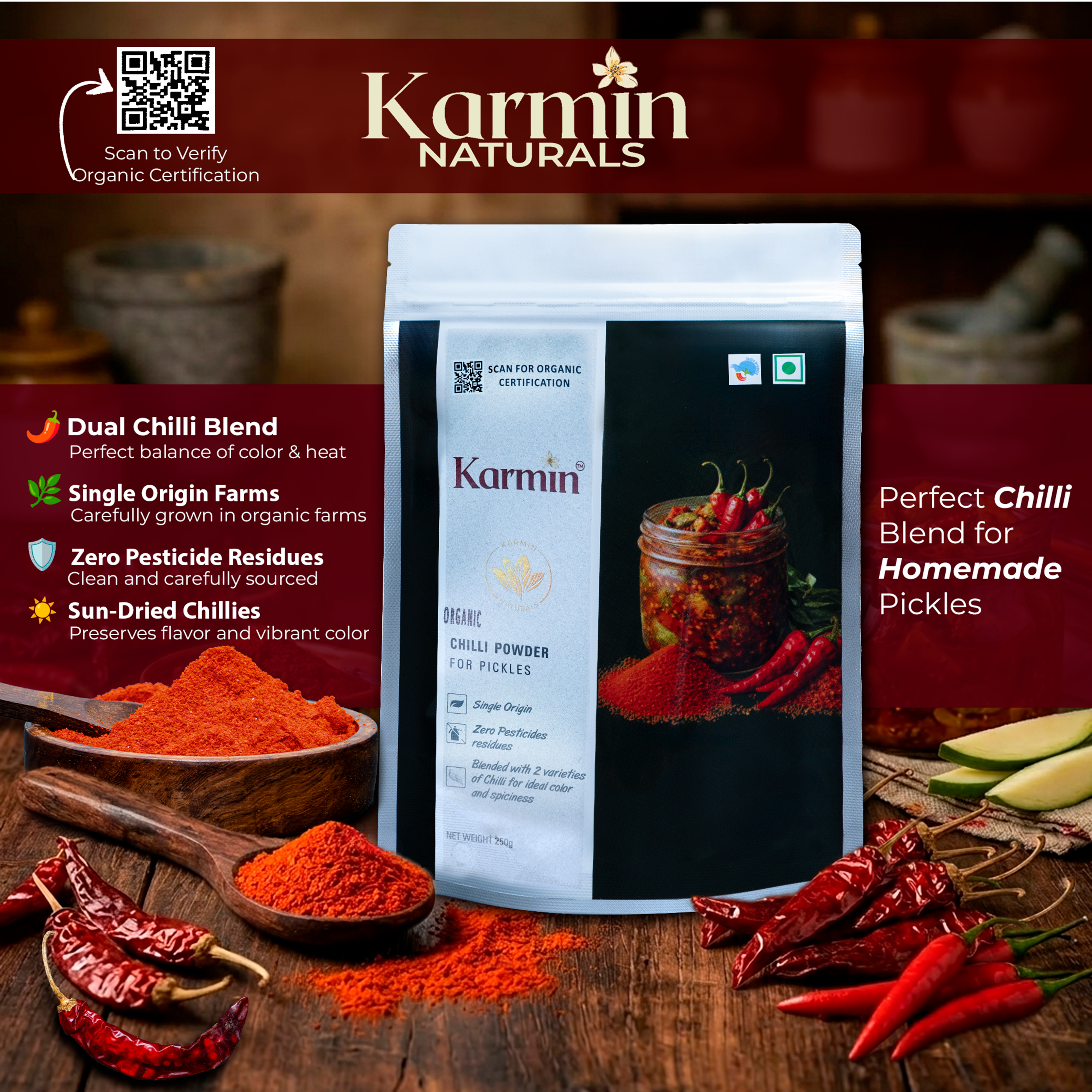 CHILLI POWDER FOR PICKLES